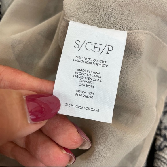 Cabi Monaco Lace Print Tank Top - Picture 6 of 7